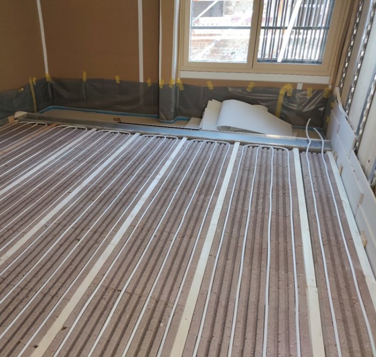 2023 - Neubau - Innenausbau Fußbodenheizung 2023 - Neubau - Innenausbau Fußbodenheizung