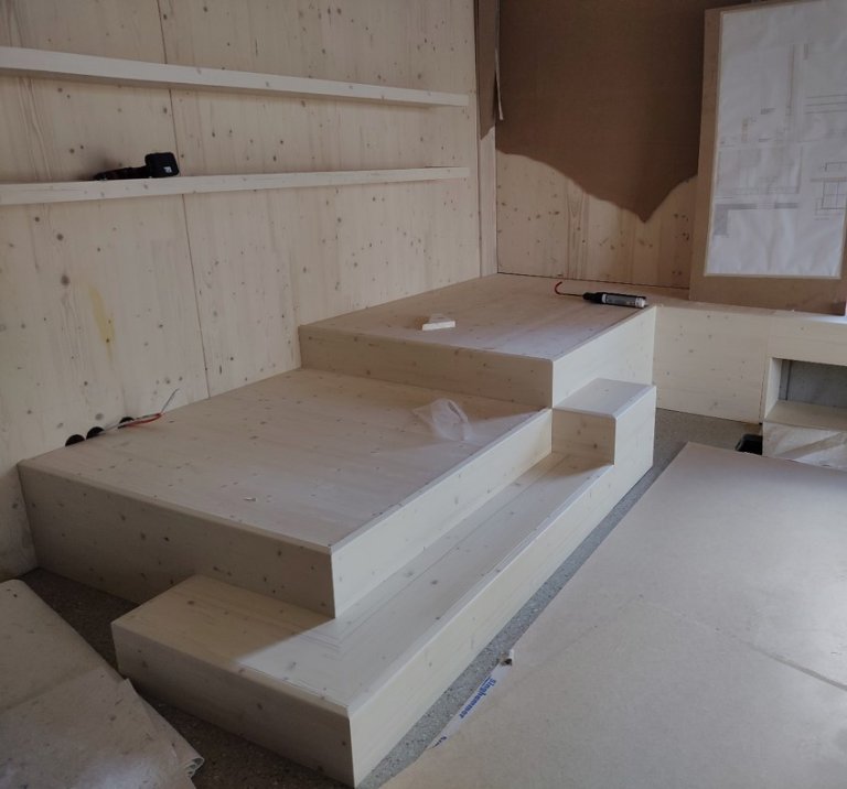 2023 - Neubau - Innenausbau Schreinerarbeiten Bücherei 2023 - Neubau - Innenausbau Schreinerarbeiten Bücherei