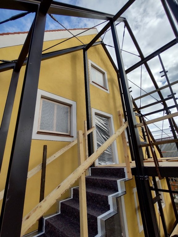 2023 - Denkmal - Stahlbau Aussentreppe 2 2023 - Denkmal - Stahlbau Aussentreppe 2