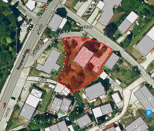 Luftbild Rathausgrundstück