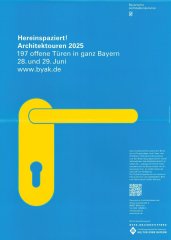 Architektouren 2025 - NOS - Plakat